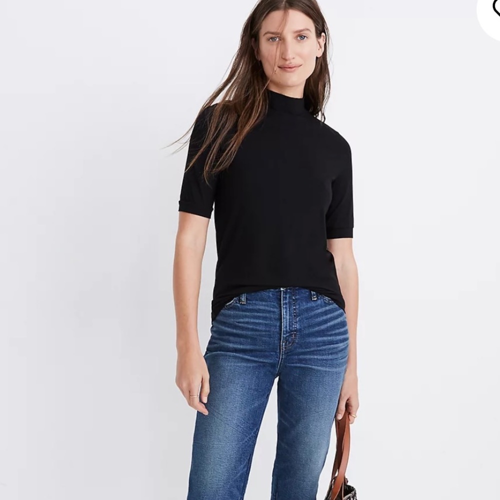 Drapey Mockneck Top New